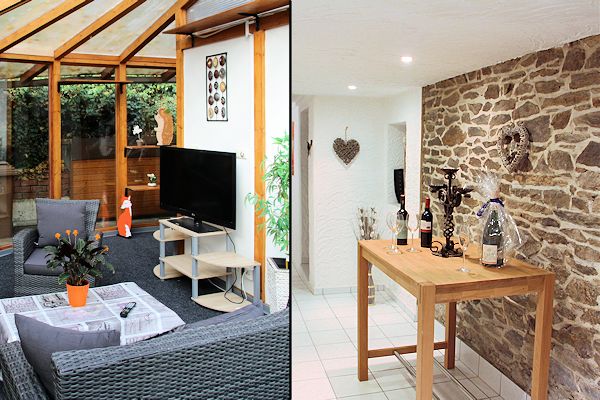 Wintergarten und Innenbereich